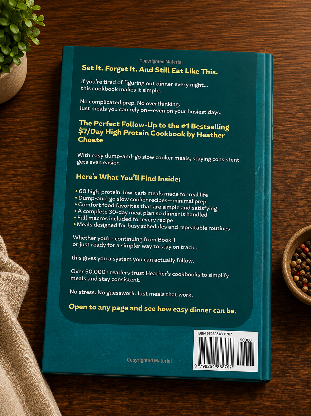 High Protein Low-Carb Slow Cooker Cookbook