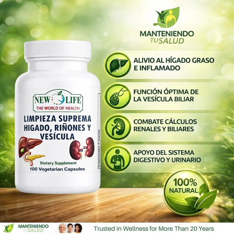 PureHerba Kidney & Gallbladder Support | Dandelion Root & Milk Thistle