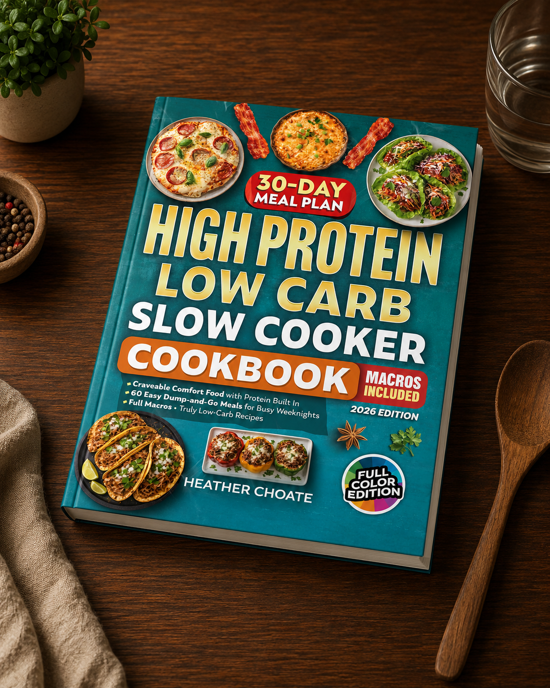 High Protein Low-Carb Slow Cooker Cookbook