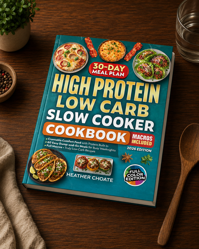 High Protein Low-Carb Slow Cooker Cookbook